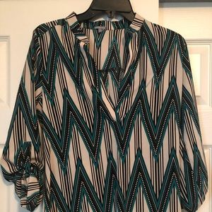 Chevron blouse